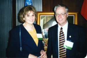Regional Endowment Reception - Dolores Hagerstrom, Chester County Council President; Dick Bennett